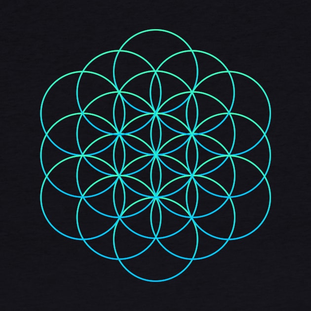 Psychedelic Sacred Geometry by MeatMan